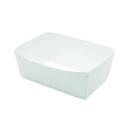 Bandeja de cartón blanco 510ml 120x70mm A43mm - 250Uds