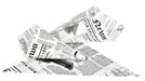 Cono de papel antigrasa con diseño periódico 360ml 250x180mm A180mm - 1000Uds
