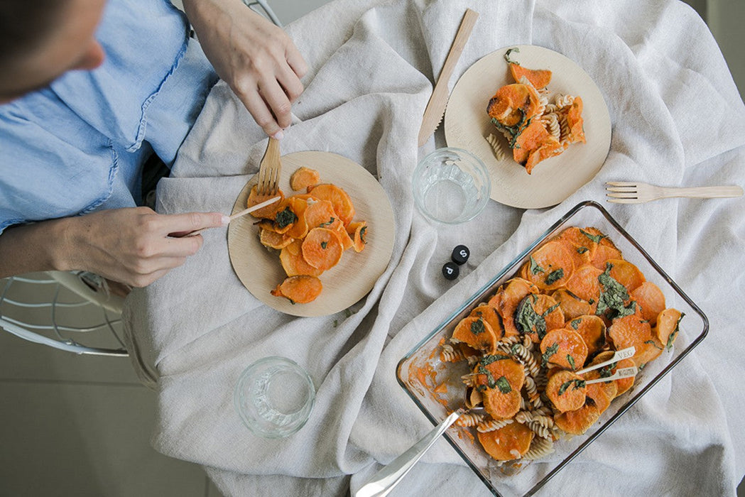 Fourchette bambou   H160mm-250Pcs