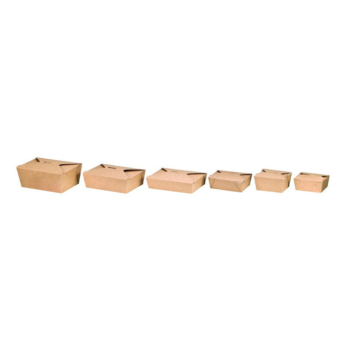 Boite repas carton kraft  110x90mm H50mm 450ml-450Pcs