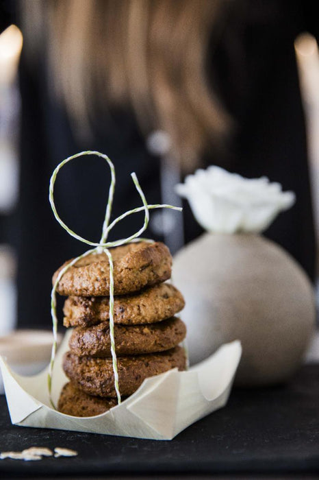 Mini assiette bois "Pin Up"  85x85mm H35mm-1000Pcs