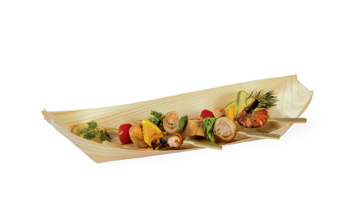 Barquette bateau bois  310x120mm H50mm-1000Pcs