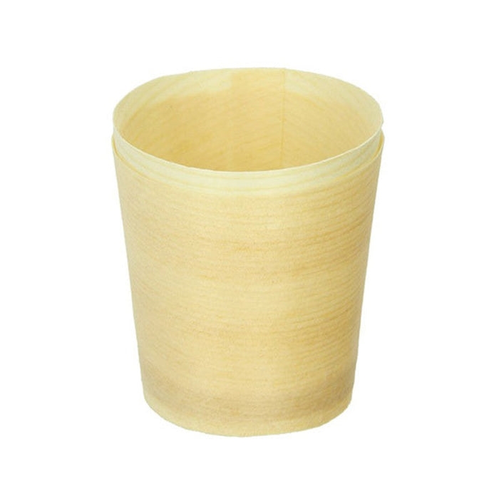 Mini vaso de madera A45mm - 100Uds