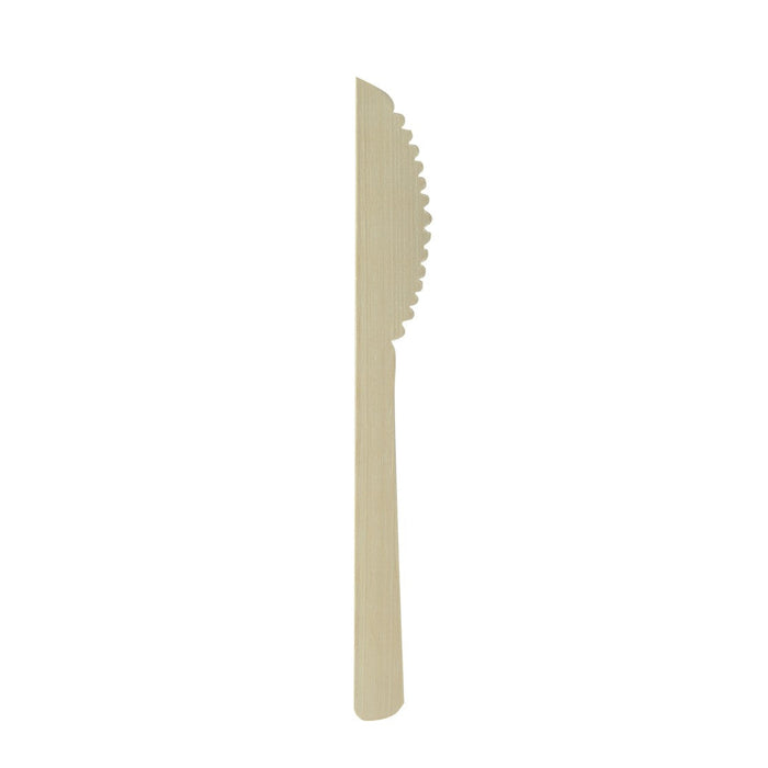 Cuchillo de bambú ANJI A170mm - 50Uds