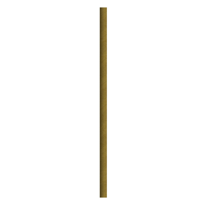 Paille pour smoothie en papier kraft brun  H197mm-3000Pcs