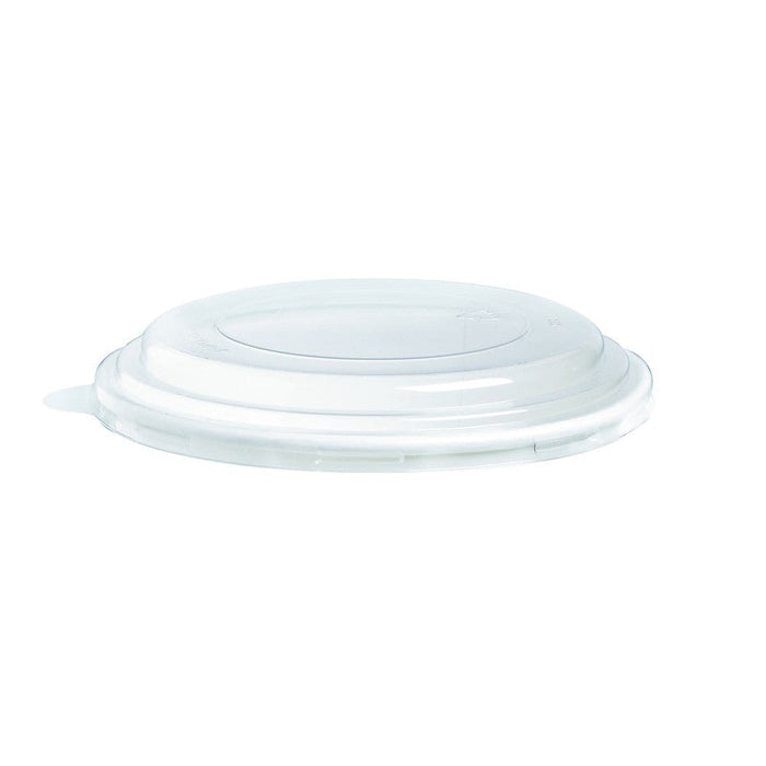 Couvercle plat transparent en plastique RPET-400Pcs