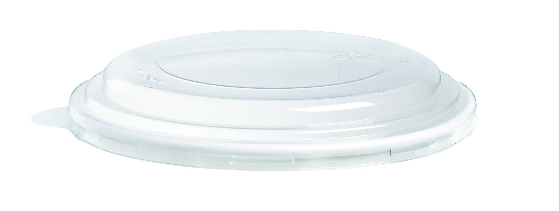 Couvercle plat transparent en plastique RPET-300Pcs