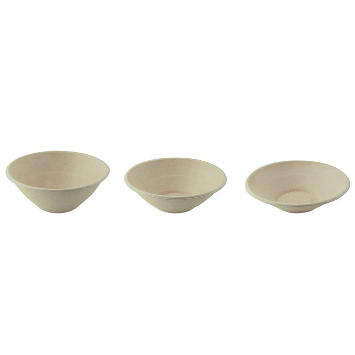 Bol rond brun en pulpe "Poke"   H49mm 700ml-250Pcs