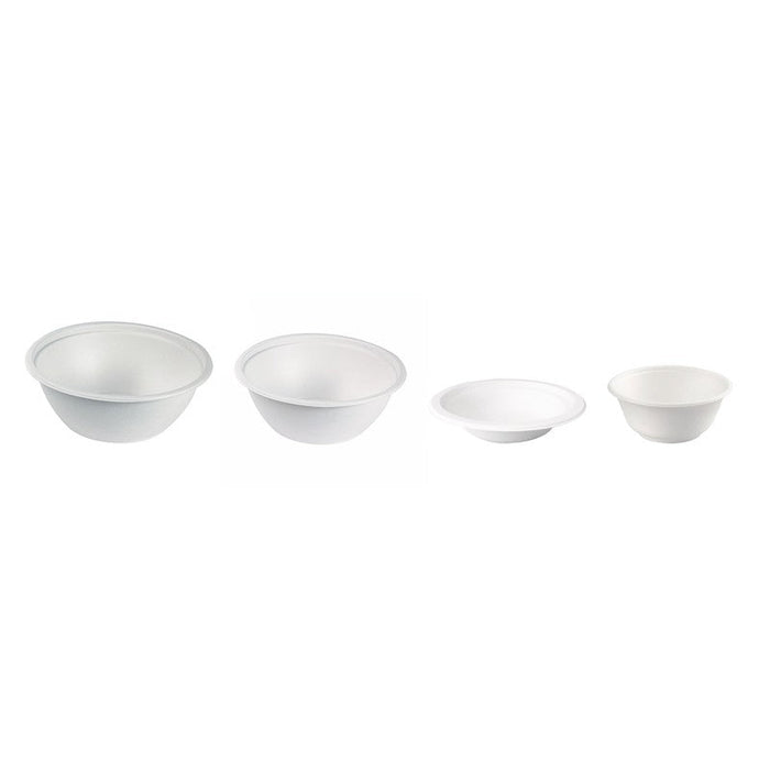 Bol pulpe géant rond blanc   H82mm 2400ml-100Pcs