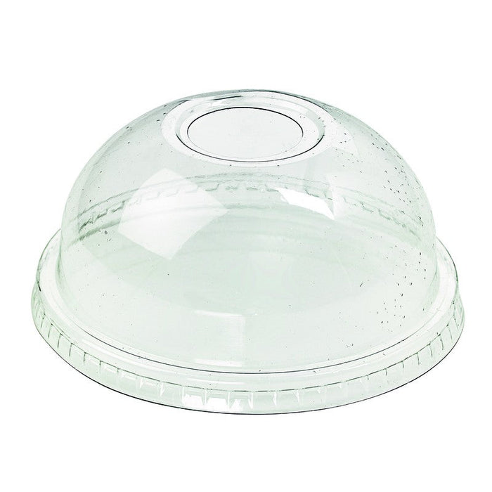 Tapa cùpula PET con apertura en cruz Ø98mm - 100Uds