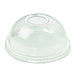 Tapa cùpula PET con apertura en cruz Ø98mm - 100Uds