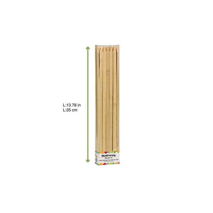 Pic bambou plat BBQ    H350mm-2000Pcs