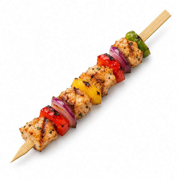 Pic bambou plat BBQ    H350mm-2000Pcs