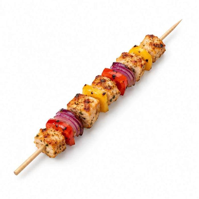 Pique à brochette ronde en bambou 250mm - 5000Pcs