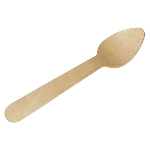 Petite cuillère bois  H110mm-500Pcs