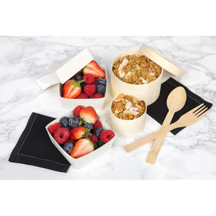Cuillère à soupe en bois 158mm - 500Pcs