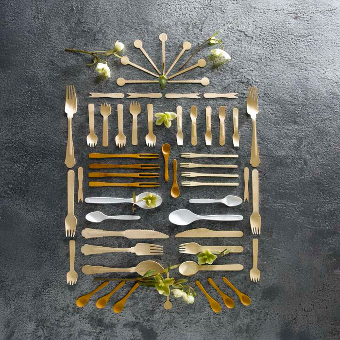 Cuillère à soupe en bois 158mm - 500Pcs