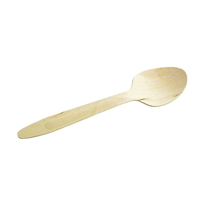 Cuillère à soupe en bois 158mm - 500Pcs