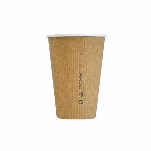 Gobelet carton PLA "Nature cup"  H108mm 340ml - 480Pcs