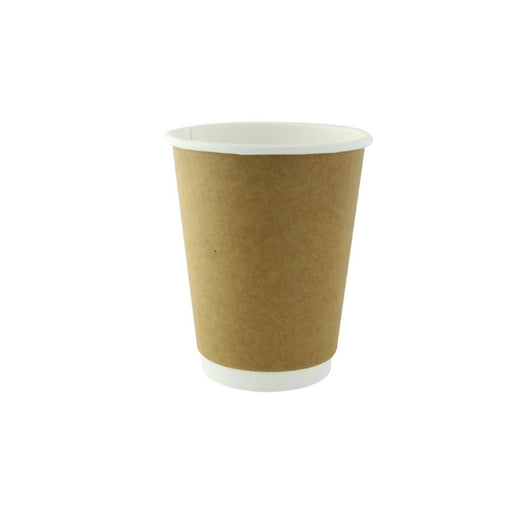 Gobelet carton laminé PLA double paroi  H110mm 340ml - 300Pcs