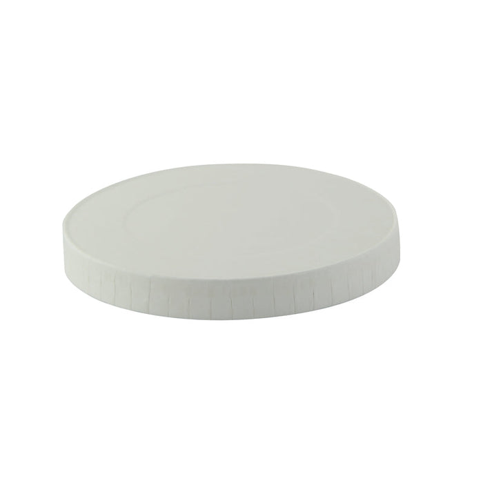 Couvercle carton blanc chaud et froid  H11mm-1000Pcs