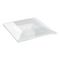 Couvercle PET transparent  220x220mm H40mm-60Pcs