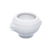 Mini sopera de porcelana blanca 80x65mm A50mm - 6Uds