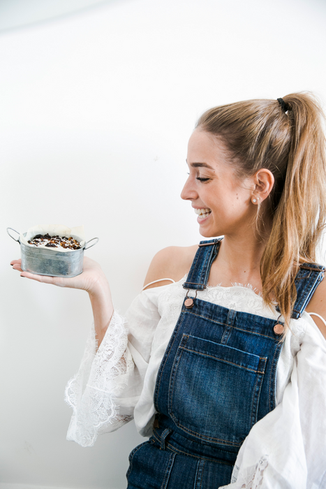 Seau en métal avec anse   H40mm 30ml-144Pcs