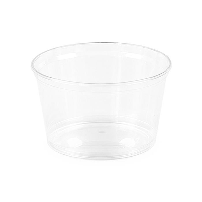Pot à sauce rond en plastique PS cristal  H61mm 350ml-1000Pcs